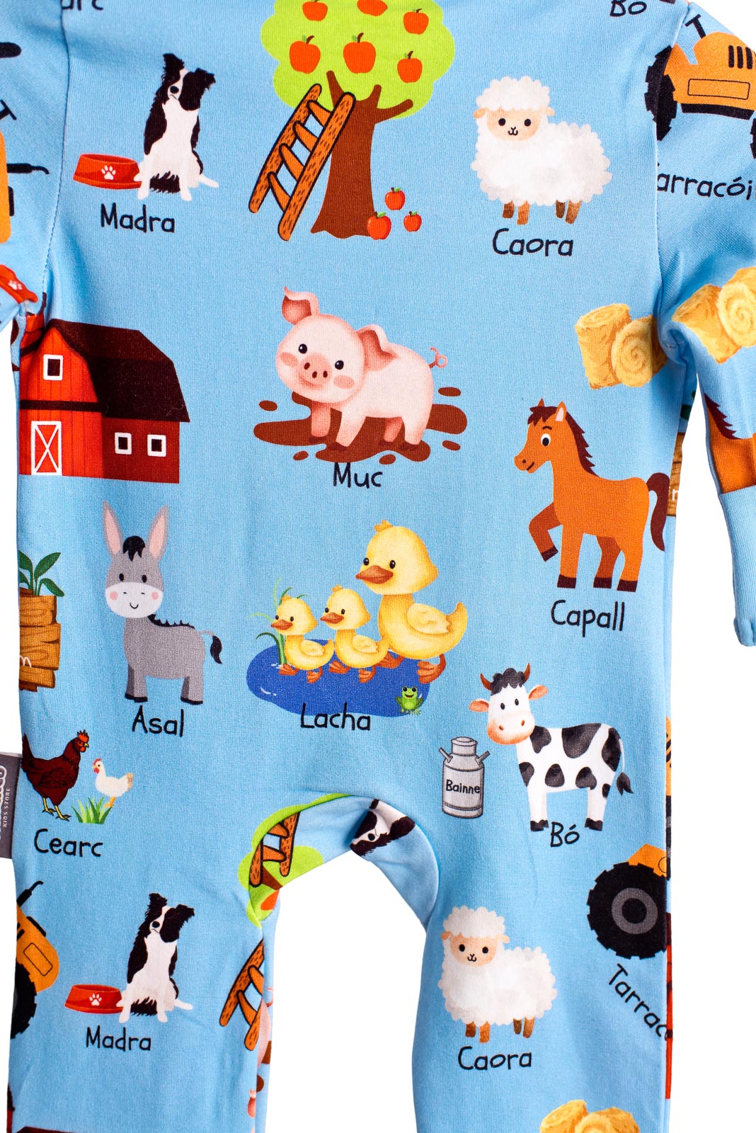 The ‘Tiarnán’ Zipped Sleepsuit