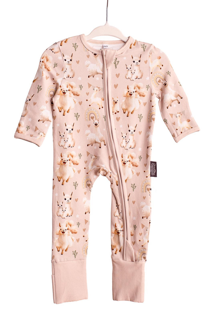 The 'Naoise' Zipped Sleepsuit