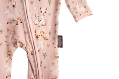 The 'Naoise' Zipped Sleepsuit
