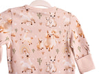 The 'Naoise' Zipped Sleepsuit