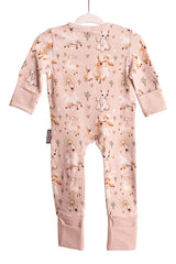 The 'Naoise' Zipped Sleepsuit