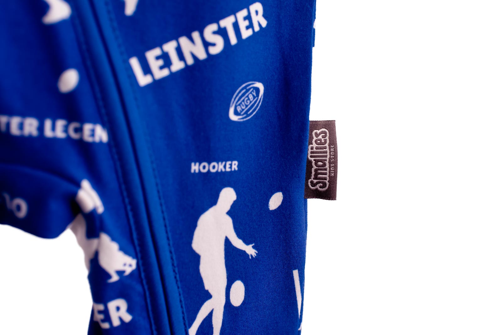 The 'Leinster' Zipped Sleepsuit