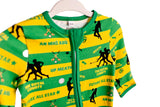 The 'Meath' Zipped Sleepsuit