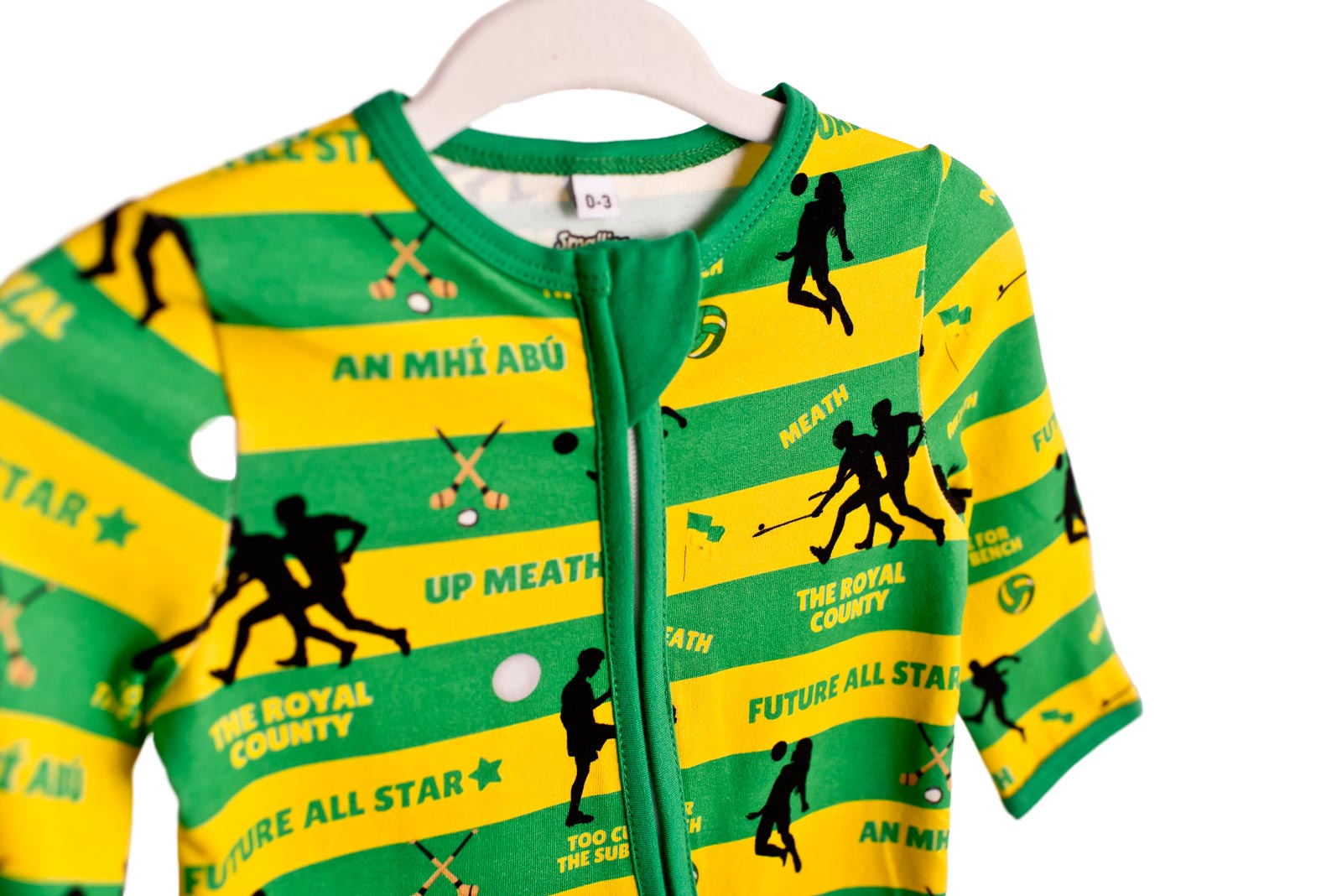 The 'Meath' Zipped Sleepsuit