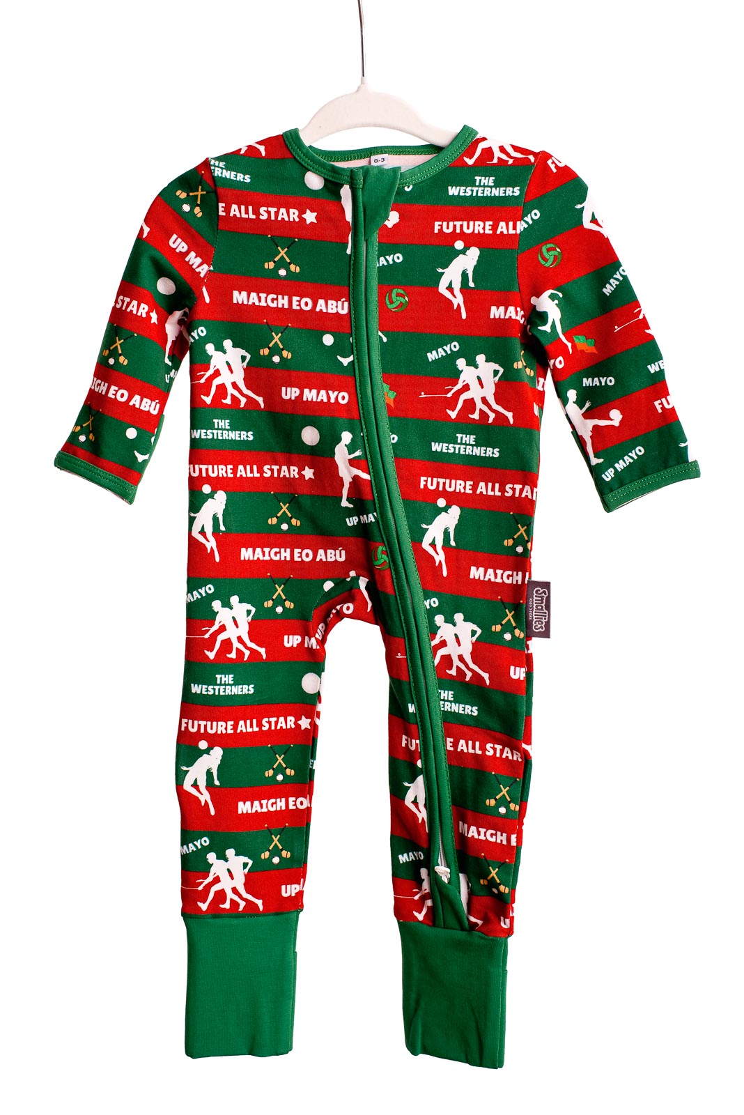 The 'Mayo' Zipped Sleepsuit