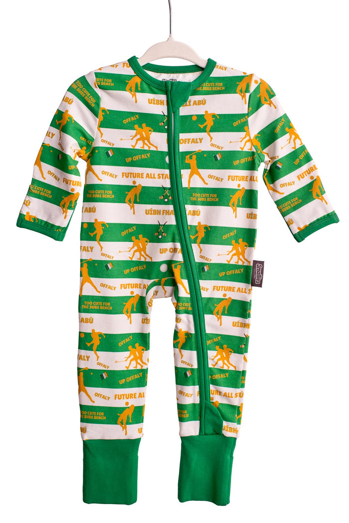 The 'Offaly' Zipped Sleepsuit