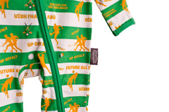 The 'Offaly' Zipped Sleepsuit