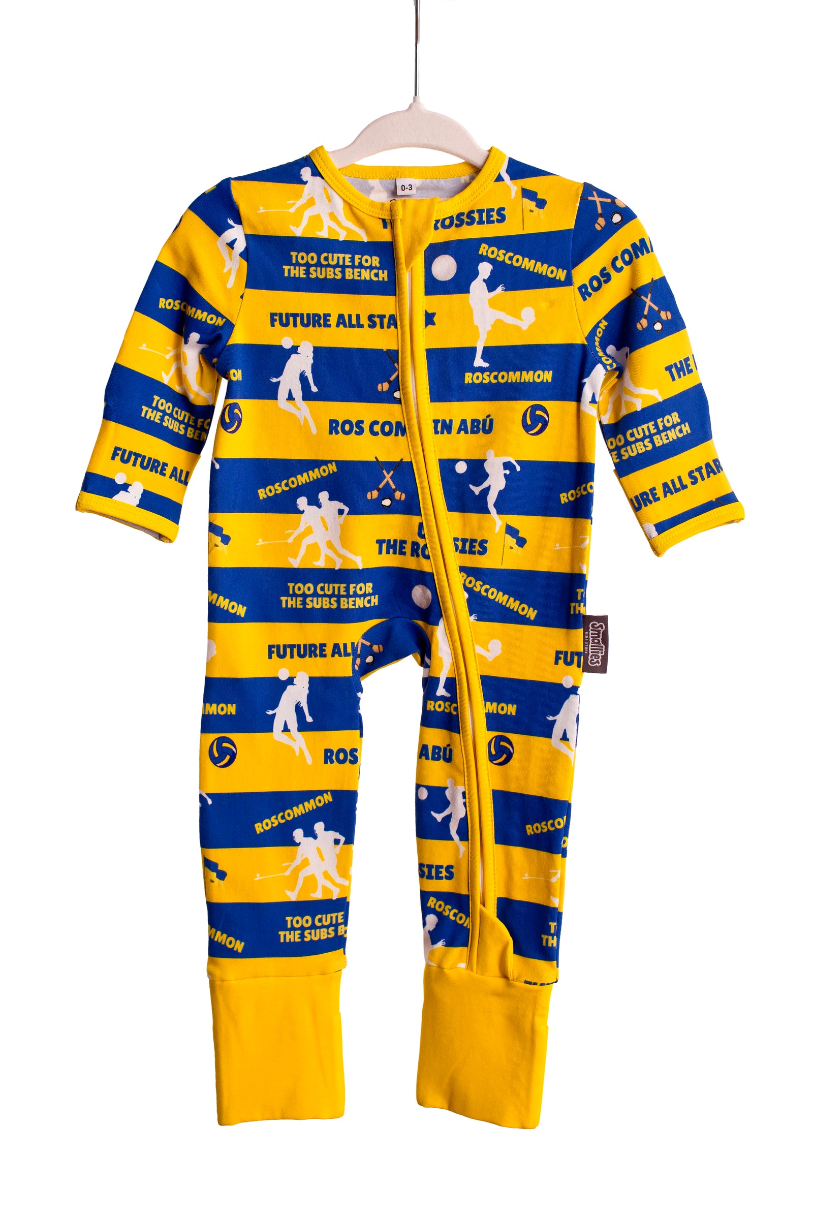 The 'Roscommon' Zipped Sleepsuit