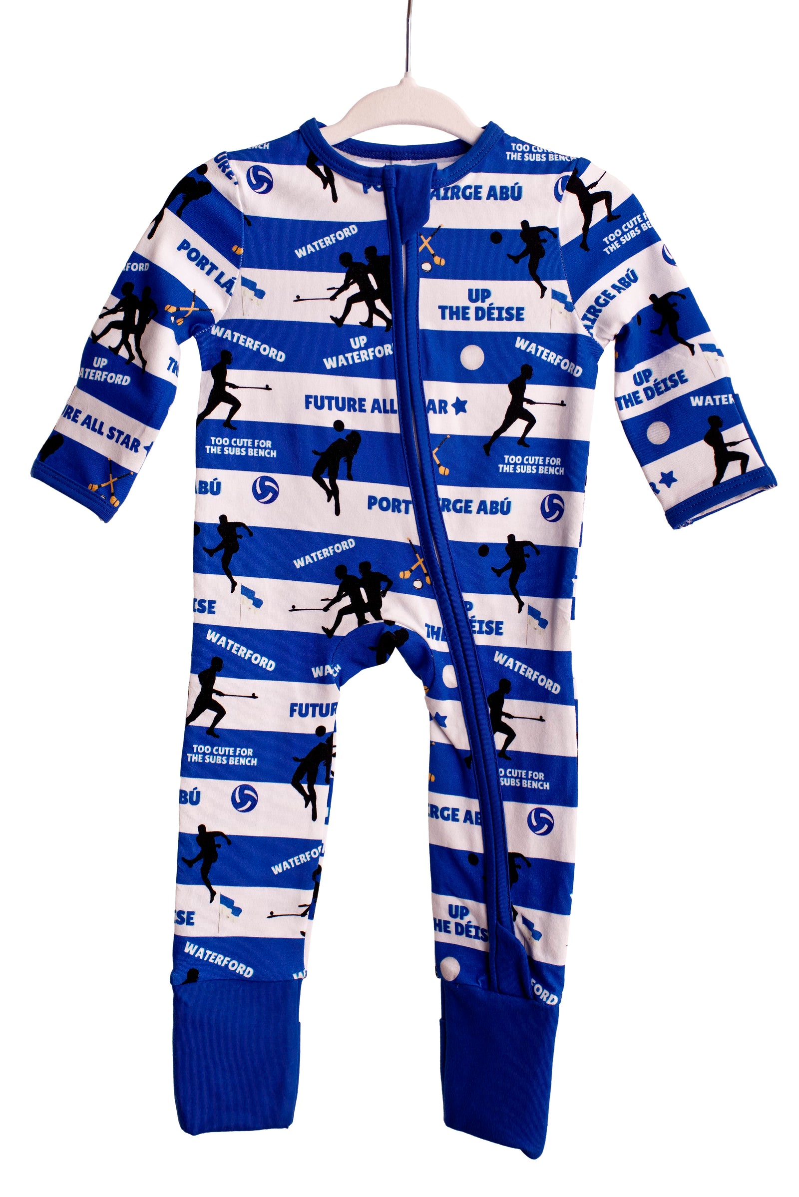 The 'Waterford' Zipped Sleepsuit