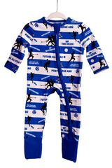 The 'Waterford' Zipped Sleepsuit
