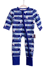 The 'Dublin' Zipped Sleepsuit