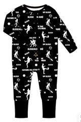 The 'Sligo' Zipped Sleepsuit