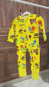 The ‘Clodagh’ Zipped Sleepsuit
